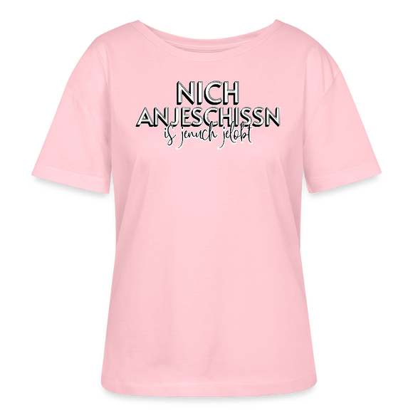 Berliner Effizienz-DIT LOB-Rundhals Frauen Bio-T-Shirt - Hellrosa
