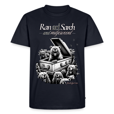 RAN AN SARCH-Männer Premium BIO T-Shirt - Navy