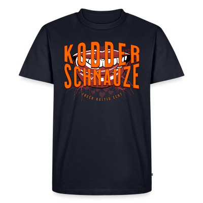KODDERSCHNAUZE-Männer Premium BIO T-Shirt - Navy