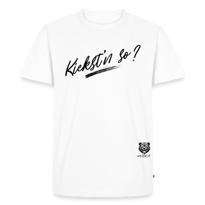 KIEKSTN SO?-Männer Premium T-Shirt II - Weiß