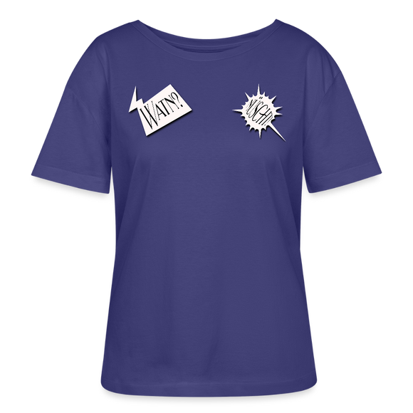 WATN? NÜSCHT!-Rundhals Frauen Bio-T-Shirt - Dämmerung
