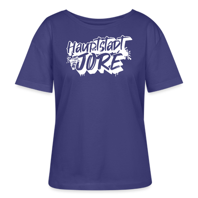 Berlin Shirt-HAUPTSTADTJÖRE-Rundhals Frauen Bio-T-Shirt - Dämmerung