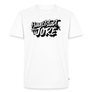 HAUPTSTADTJÖRE-Männer Premium BIO T-Shirt - Weiß