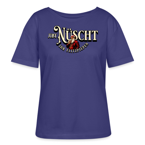 Weihnachten Berlin-JIBT NÜSCHT-Rundhals Frauen Bio-T-Shirt - Dämmerung