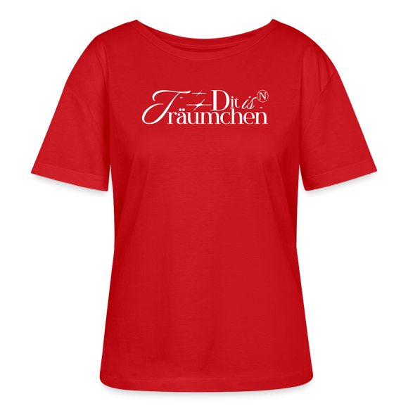TRÄUMCHEN-Rundhals Frauen Bio-T-Shirt - Rot