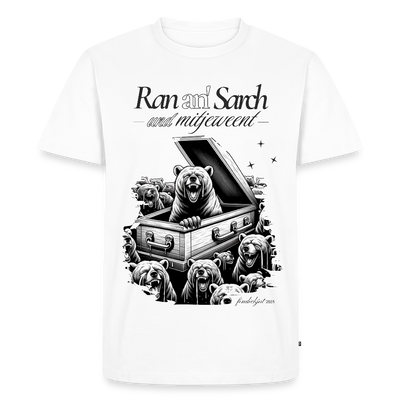 RAN AN SARCH-Männer Premium BIO T-Shirt - Weiß