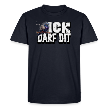 ICK DARF DIT-Männer Premium BIO T-Shirt - Navy