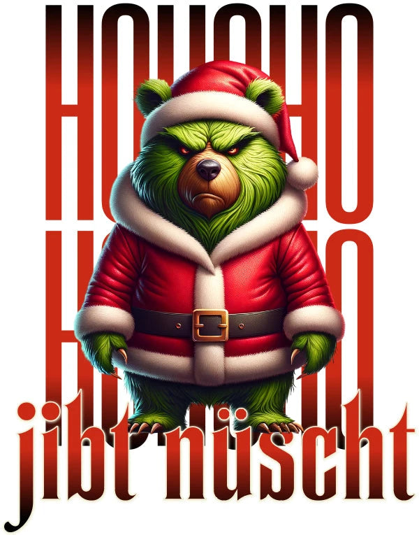 HOHOHO jibt nüscht-berliner Weihnachtsdesign