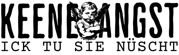 Das Berliner Statement Design-keene angst ick tu sie nüscht