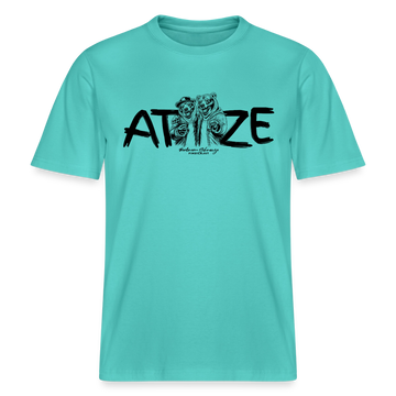ATZE-Berlin Shirt-RELAXED FIT Unisex Organic T-Shirt - Poolblau
