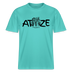ATZE-Berlin Shirt-RELAXED FIT Unisex Organic T-Shirt - Poolblau