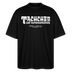 Berliner Begrüssung-TACHCHEN IHR FLITZPIEPEN-Oversized Unisex Bio T-Shirt - Schwarz