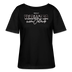 VERFATZ DA VOM JELÄNDE-Rundhals Frauen Bio-T-Shirt - Schwarz