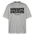 Berliner Spruch-KANNSTE KNICKEN-Oversized Unisex Bio T-Shirt - Grau meliert