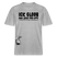 ICK GLOOB MIR LAUST DER AFFE-Relaxed Fit Unisex Bio-T-Shirt - Grau meliert