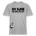 ICK GLOOB MIR LAUST DER AFFE-Relaxed Fit Unisex Bio-T-Shirt - Grau meliert