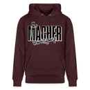 DER MACHER VON DIT JANZE - Unisex Bio-Hoodie - Maroon
