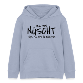 NÜSCHT FÜR SCHWACHE NERVEN-Kinder Organic Hoodie - Lavendel-Violett