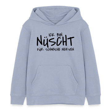 NÜSCHT FÜR SCHWACHE NERVEN-Kinder Organic Hoodie - Lavendel-Violett