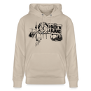 Berliner Spruch- MACH 'N ABJANG -Unisex Bio-Hoodie - Beige