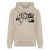 Berliner Spruch- MACH 'N ABJANG -Unisex Bio-Hoodie - Beige
