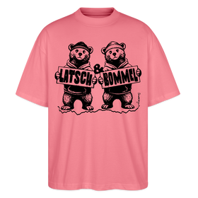 LATSCH & BOMMEL-Oversized Unisex Bio T-Shirt - Pink 