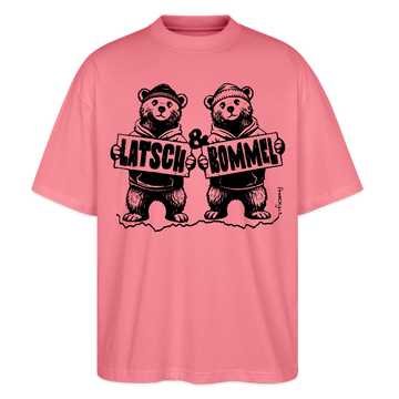 LATSCH & BOMMEL-Oversized Unisex Bio T-Shirt - Pink 