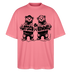 LATSCH & BOMMEL-Oversized Unisex Bio T-Shirt - Pink 