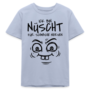 NÜSCHT FÜR SCHWACHE NERVEN-Teenager Organic T-Shirt - Lavendel-Violett