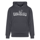 Unisex Bio-Hoodie mit dem Original Berliner Spruch - Flitzpiepe - Indigoblau