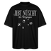 Weihnachten in Berlin-JIBT NÜSCHT - Unisex Oversize Bio-T-Shirt - Schwarz