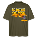 Berlin Shirt-Sommer-IS DIT NE DEMSE-Oversized Unisex Bio T-Shirt - Khaki