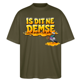 Berlin Shirt-Sommer-IS DIT NE DEMSE-Oversized Unisex Bio T-Shirt - Khaki
