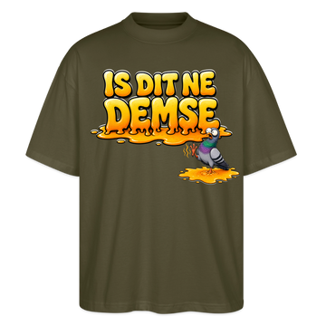 Berlin Shirt-Sommer-IS DIT NE DEMSE-Oversized Unisex Bio T-Shirt - Khaki