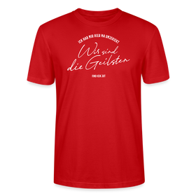 WIR SIND DIE GEILSTEN-Berlin26-Unisex T-Shirt bio - Rot