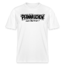 Dit Berlin Shirt-PFANNKUCHEN NICH BERLINER!-RELAXED FIT Unisex bio T-Shirt - Weiß