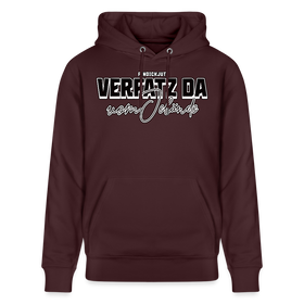 VERFATZ DA VOM JELÄNDE-Unisex Bio-Hoodie - Maroon