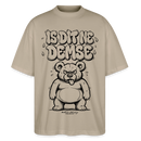 Berlin Shirt-IS DIT NE DEMSE-Oversized Unisex Bio T-Shirt-Sommer in Berlin - Steingrau