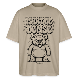 Berlin Shirt-IS DIT NE DEMSE-Oversized Unisex Bio T-Shirt-Sommer in Berlin - Steingrau