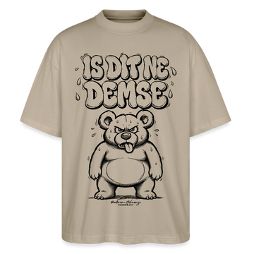 Berlin Shirt-IS DIT NE DEMSE-Oversized Unisex Bio T-Shirt-Sommer in Berlin - Steingrau