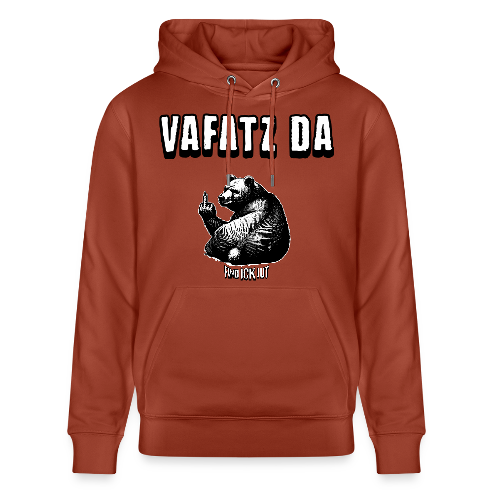 VAFATZ DA-Unisex Bio-Hoodie - Terrakotta