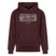 Berliner Spruch-ICK WUNDER MIR-Unisex Bio-Hoodie - Maroon