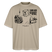 Berlin Souvenir mit Spruch-NEESE-Oversized Unisex Bio T-Shirt - Steingrau