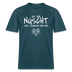 NÜSCHT FÜR SCHWACHE NERVEN-RELAXED FIT Unisex Organic T-Shirt mit Berliner Schnauze - Dunkles Petrol