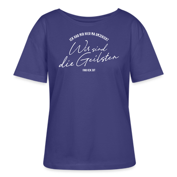 WIR SIND DIE GEILSTEN-Berlin2026-Rundhals Frauen Bio-T-Shirt - Dämmerung