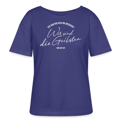 WIR SIND DIE GEILSTEN-Berlin2026-Rundhals Frauen Bio-T-Shirt - Dämmerung
