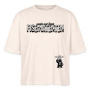 FISEMATENTEN-Frauen Boxy Bio-T-Shirt - Naturweiß