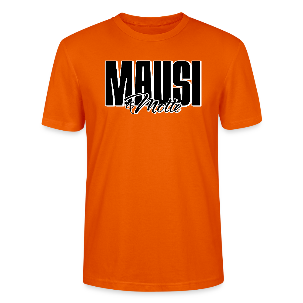 MAUSI UND MOTTE-Unisex T-Shirt Bio - Tieforange