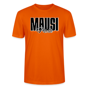 MAUSI UND MOTTE-Unisex T-Shirt Bio - Tieforange