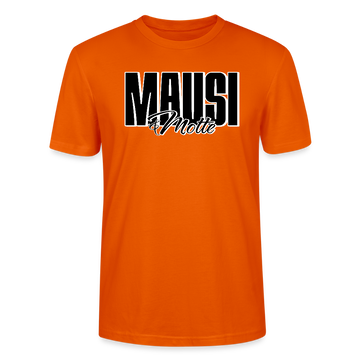 MAUSI UND MOTTE-Unisex T-Shirt Bio - Tieforange